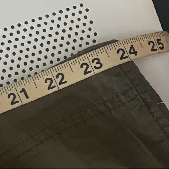 MOTTO Olive Green Front And Back Pockets Maxi Skirt, Size 26W - Picture 14 of 14